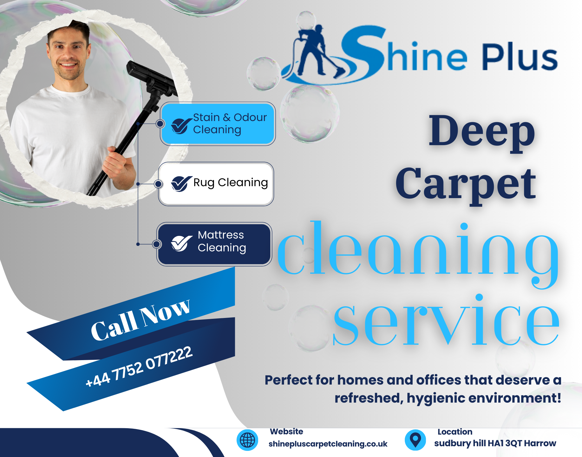 professional carpet cleaners in Harrow